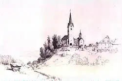 Karnburg mit Fürstenstein