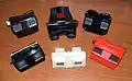 Einige 20.Jhd. Stereodiabetrachter: View-Masters, Stereoclic Brugiere, Stereoscope Lestrade, Tru-Vue