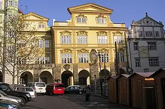Palais Sternberg auf dem Kleinseitner Ring in Prag