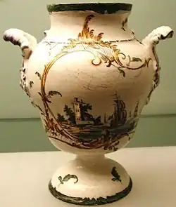 Potpurri (ohne Deckel) aus der Stockelsdorfer Fayencemanufaktur