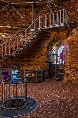 Innenansicht Burgturm Stolpe