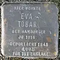Stolperstein für Eva Tobar (Bobstraße 2)