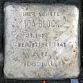 Stolperstein für Ida Block (Hohenzollernring 47)