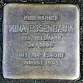 Stolperstein für Mina Rosenbaum (Alexianerstraße 23)