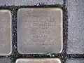 der Stolperstein für Anna Kraus