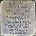 Stolperstein für Berthold Reichenberg (Maastrichter Straße 43)