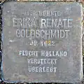Stolperstein für Erika Renate Goldschmidt (Ahrweilerstraße 8)
