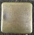 Stolperstein für Edmund Karl Wilhelm Ranzenberg (Melchiorstraße 25)