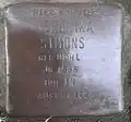 Stolperstein für Veronika Simons (Reischplatz 6)