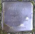 Stolperstein für Betty Wulf (Spichernstraße 24)