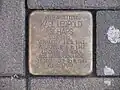 der Stolperstein für Karl Leopold Schaps