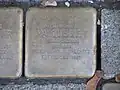 der Stolperstein für Malka Eisner