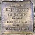 Stolperstein für Käte Liebert
