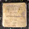 Stolperstein für Nathan Stern (Luxemburger Straße 37)