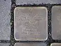 der Stolperstein für Salomon Kraus