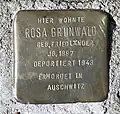 Stolperstein für Rosa Grunwald