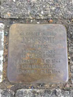 Stolperstein für John Scott