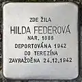 Hilda Federová, Ehefrau