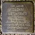 Stolperstein für Joachim Meichßner in Naumburg-Schulpforte