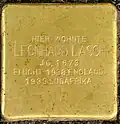 Stolperstein für Leonhard Lasch (Wüllnerstr. 136)