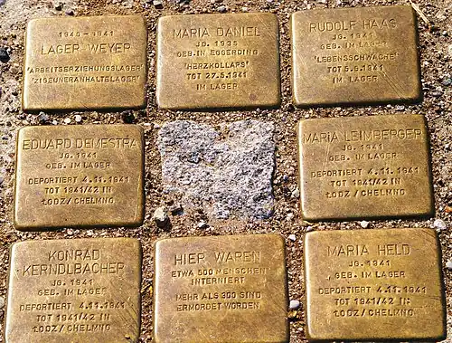 Stolpersteine in Weyer