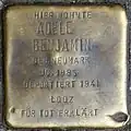 Stolperstein für Adele Benjamin (Hochstadenstraße 26)
