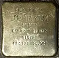 Stolperstein für Beruria Stein (Jahnstraße 26)