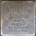 Stolpersteine für Ella Laura Fluhrer (Arnulfstraße 27)