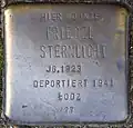 Stolperstein für Friedel Sternlicht (Zwirner Straße 33)