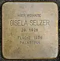 Stolperstein für Gisela Selzer (Görresstraße 15)