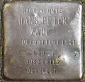 Stolperstein für Hans Peter Zade (Salierring 50)