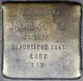 Stolpersteine für Jakob Sürth (Händelstraße 14)