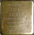 Stolperstein für Josef Dürwerdt (Mathiasstraße 9)