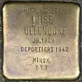 Stolperstein für Luise Ollendorf (Waisenhausgasse 66)
