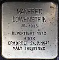 Stolperstein für Manfred Löwenstein (Zülpicher Platz 4)