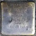 Stolperstein für Max Platz (Lindenstraße 84)