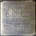 Stolperstein für Ruben Oppenheimer (Severinstrasse 199)