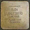 Stolperstein für Ruth Landesberg (Görresstraße 15)