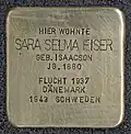 Stolperstein für Salomon Eiser (Vorgebirgstraße 9a)