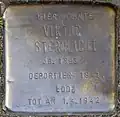 Stolperstein für Viktor Sternlicht (Zwirner Straße 33)