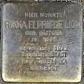 Stolperstein für Rikka Elfriede Lion (Kurfürstenstraße 23)