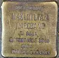 Stolperstein für Maximilian Marchand (Boisseréestraße 10)
