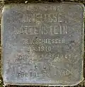 Stolperstein für Anneliese Katzenstein (Hardefuststraße 8)
