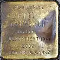 Stolperstein für Hugo Heimbach (Heinsbergstraße 22)