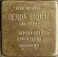 Stolperstein für Gerda Bruch (Lochnerstraße 1)