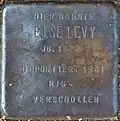 Stolperstein für Louis Levy (Neue Maastrichter Straße 3)