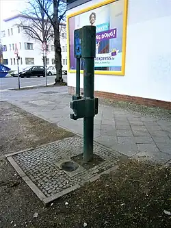 Schwengelpumpe nach Schliephacke (1960er Jahre) in Berlin-Reinickendorf