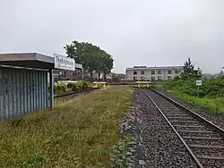 Streckenende in Thedinghausen