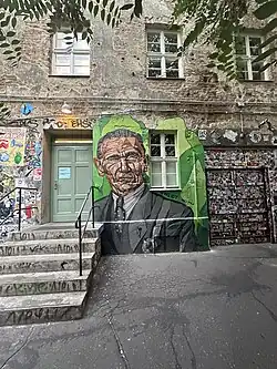 Eingang der ehemaligen Werkstatt, Rosenthaler Straße 39