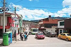 Straße in Sutatausa